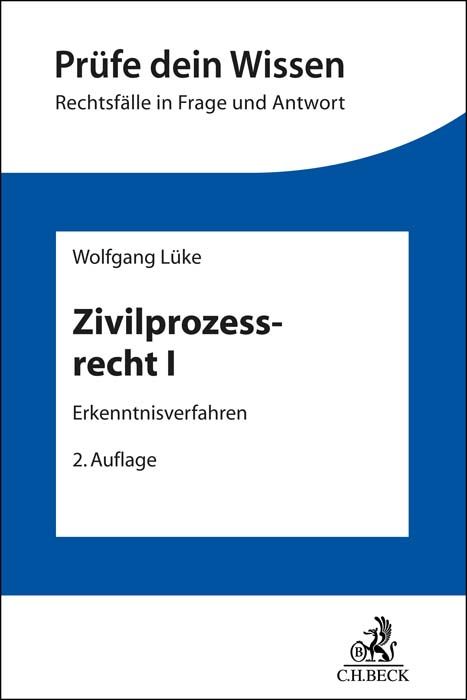 Produktbild: Zivilprozessrecht I