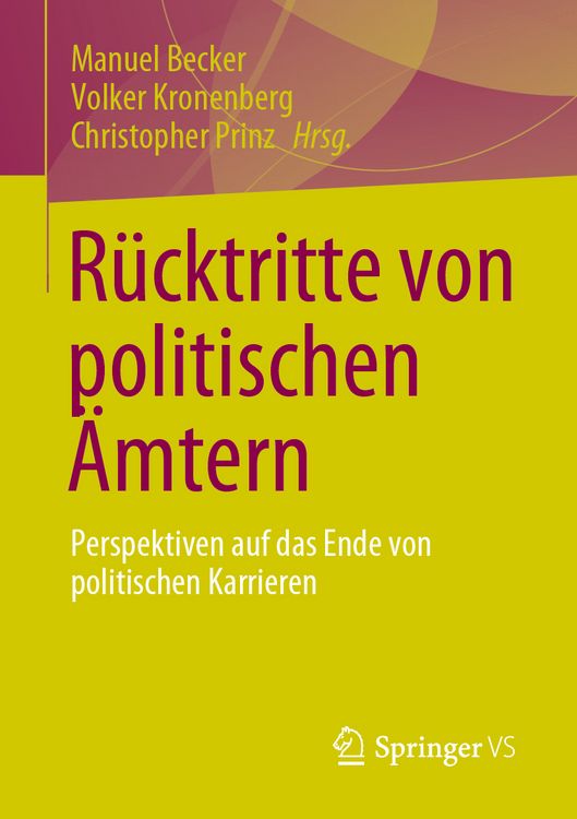 Produktbild: R&uuml;cktritte von politischen &Auml;mtern