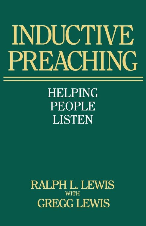 Produktbild: Inductive Preaching
