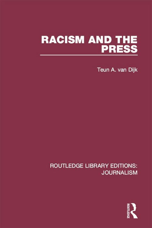 Produktbild: Racism and the Press