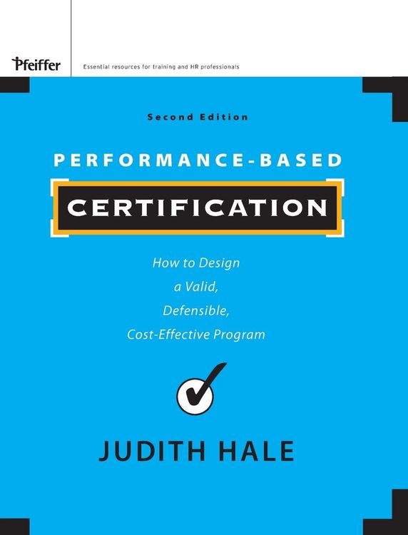 Produktbild: Performance-Based Certification