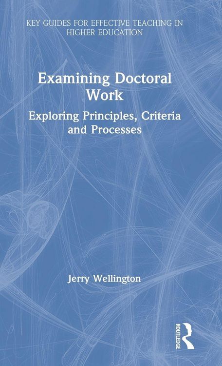 Produktbild: Examining Doctoral Work