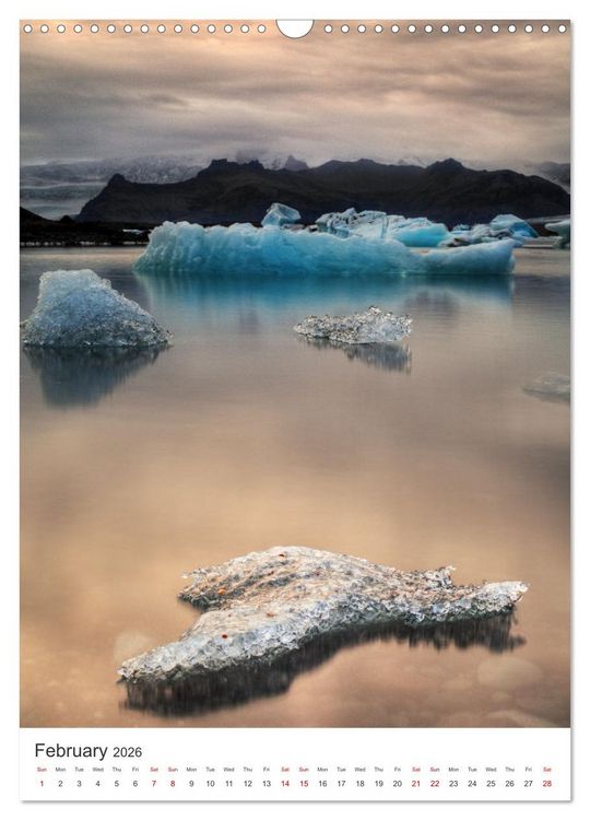Produktbild: Magic of Iceland - nature photography (Wall Calendar 2026 DIN A3 portrait), CALVENDO 12 Month Wall Calendar