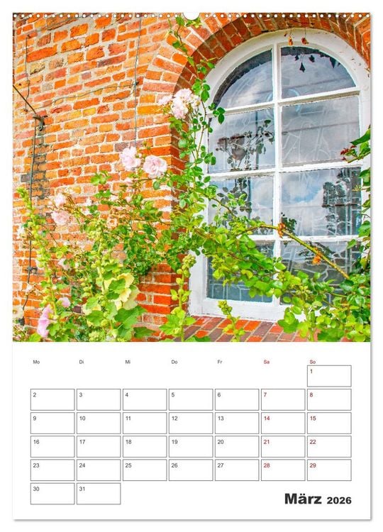 Produktbild: Hallig Hooge - Reiseplaner (Wandkalender 2026 DIN A2 hoch), CALVENDO Monatskalender