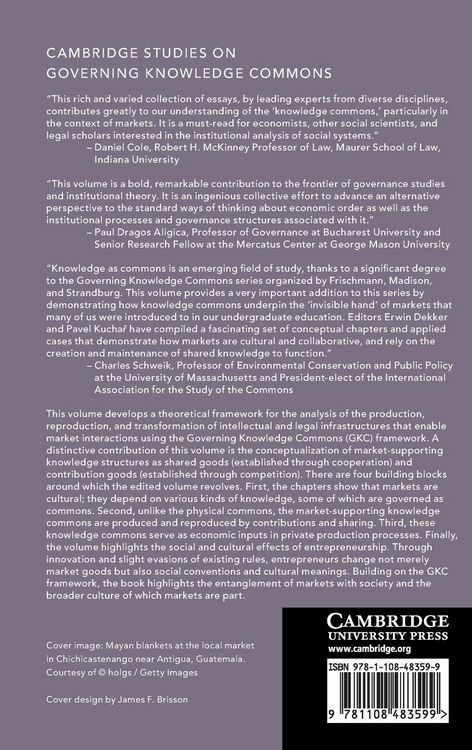 Produktbild: Governing Markets as Knowledge Commons