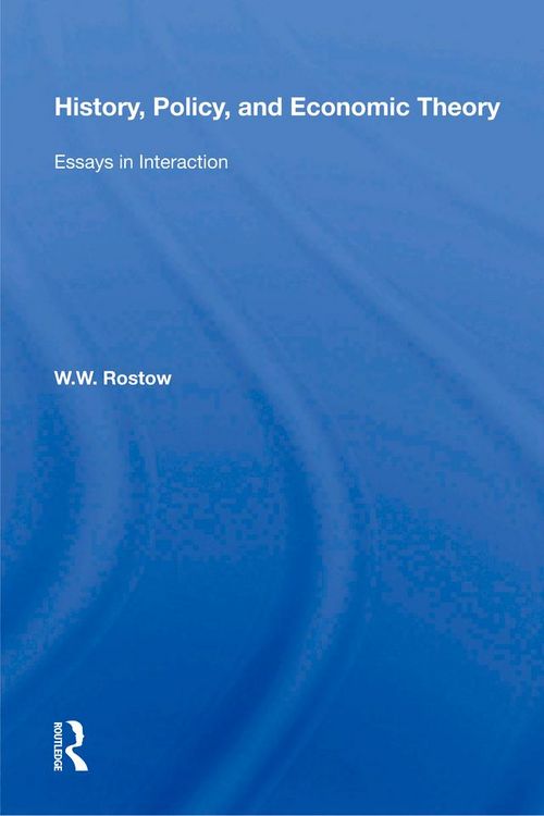 Produktbild: History, Policy, And Economic Theory
