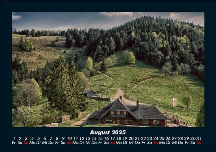 Produktbild: Berge 2025 Fotokalender DIN A5