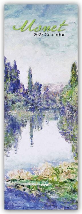 Produktbild: Monet &ndash; Claude Monet &ndash; Slimline-Kalender 2027