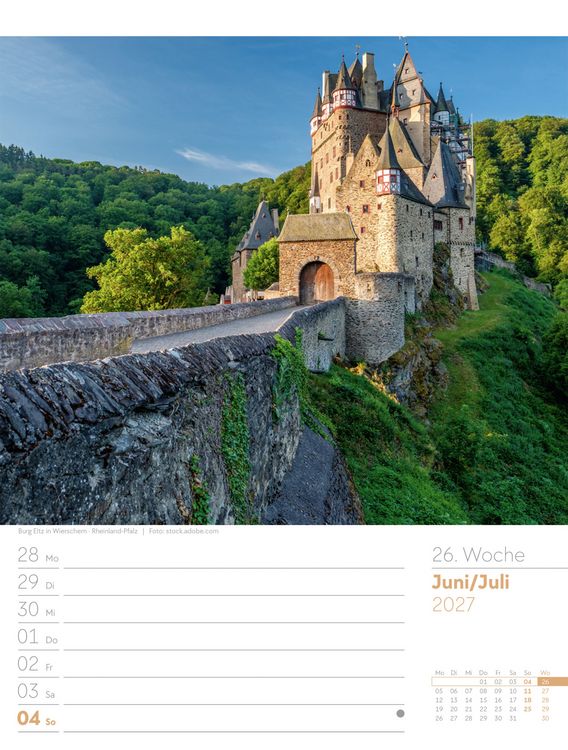 Produktbild: Malerisches Deutschland Wochenplaner Kalender 2027