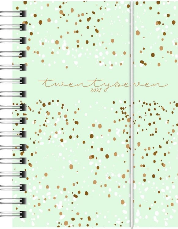 Produktbild: rido/id&eacute; 7013102027 Taschenkalender Mod. perfect/Technik I 2027 "Confetti" A6, Kunststoff