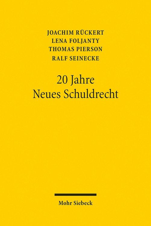Produktbild: 20 Jahre Neues Schuldrecht