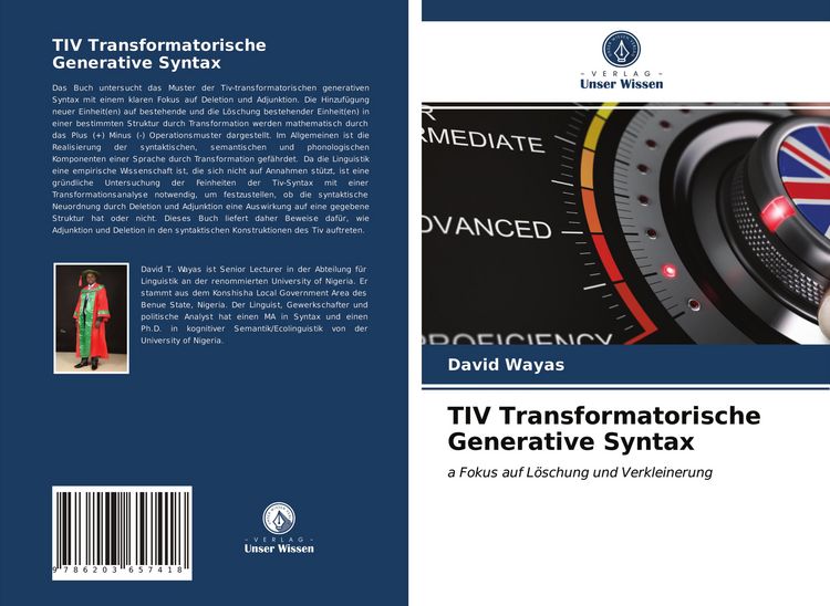 Produktbild: TIV Transformatorische Generative Syntax