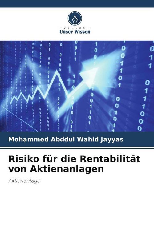 Produktbild: Risiko f&uuml;r die Rentabilit&auml;t von Aktienanlagen