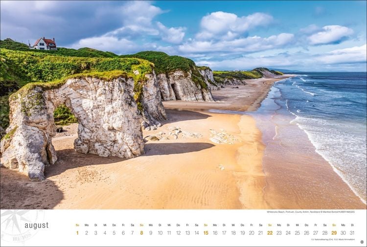 Produktbild: Irland Globetrotter Kalender 2027 - Von rauen K&uuml;sten und gr&uuml;nen H&uuml;geln