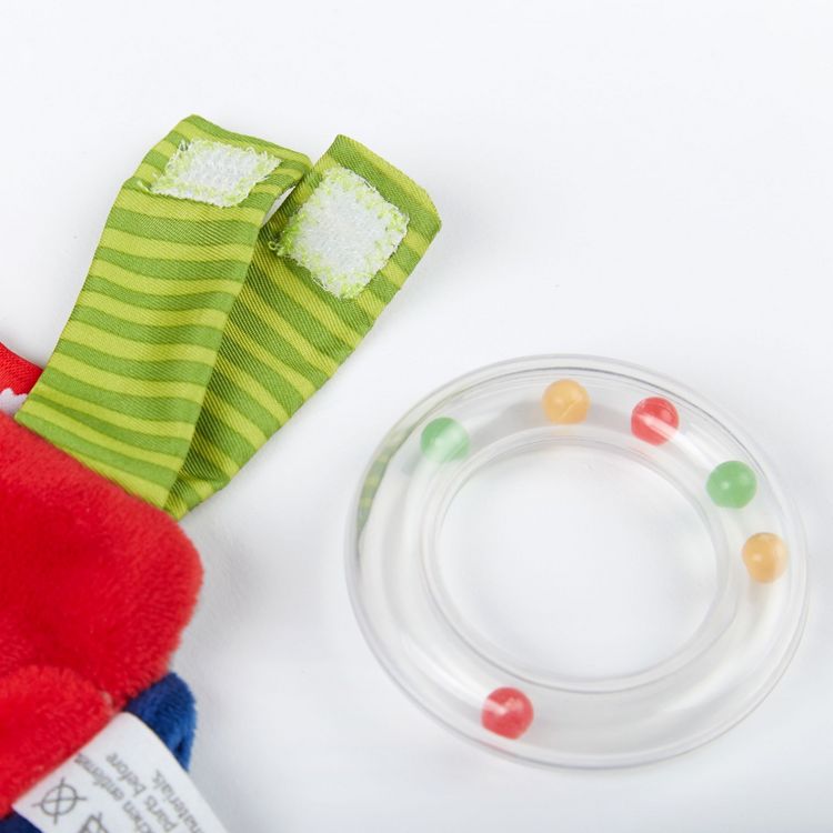 Produktbild: sigikid 42304 - Knistertuch Feuerwehr Kinderbunt, Aktiv-Schnuffeltuch
