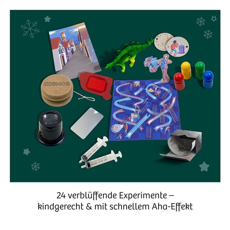 Produktbild: Adventskalender - Die sch&ouml;nsten Experimente zur Weihnachtszeit