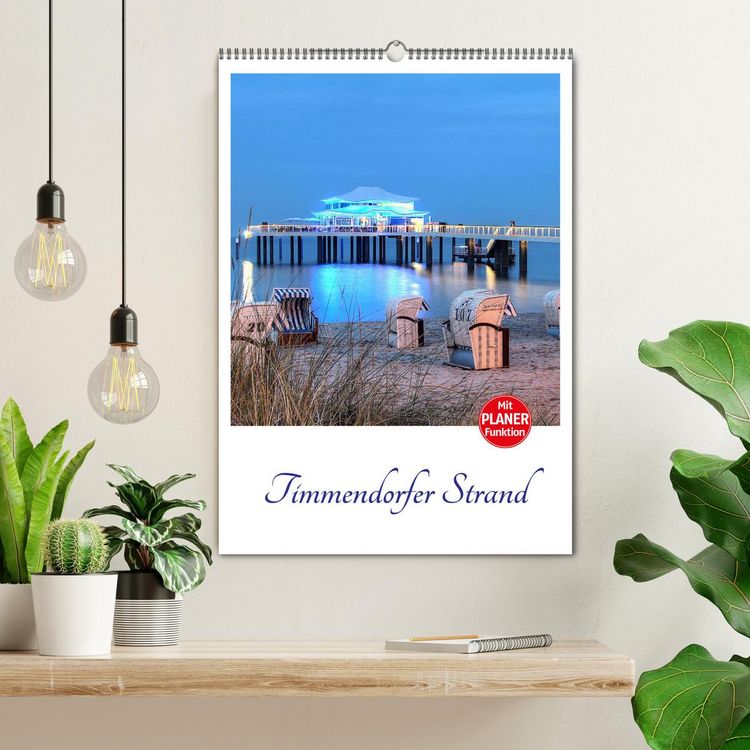 Produktbild: Timmendorfer Strand (Wandkalender 2026 DIN A2 hoch), CALVENDO Monatskalender