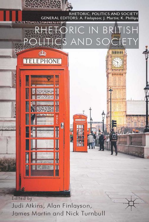 Produktbild: Rhetoric in British Politics and Society