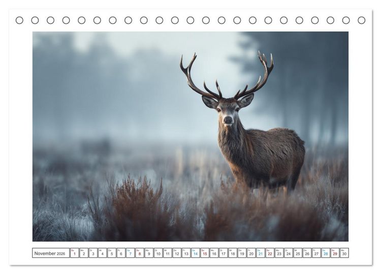 Produktbild: Nat&uuml;rliche Harmonie (Tischkalender 2026 DIN A5 quer), CALVENDO Monatskalender