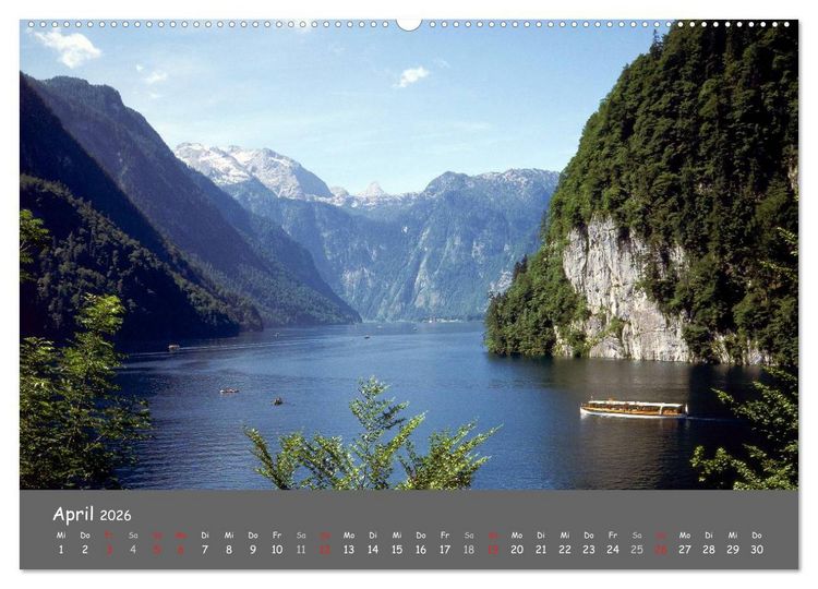 Produktbild: Zauberhaftes Berchtesgadener Land (hochwertiger Premium Wandkalender 2026 DIN A2 quer), Kunstdruck in Hochglanz
