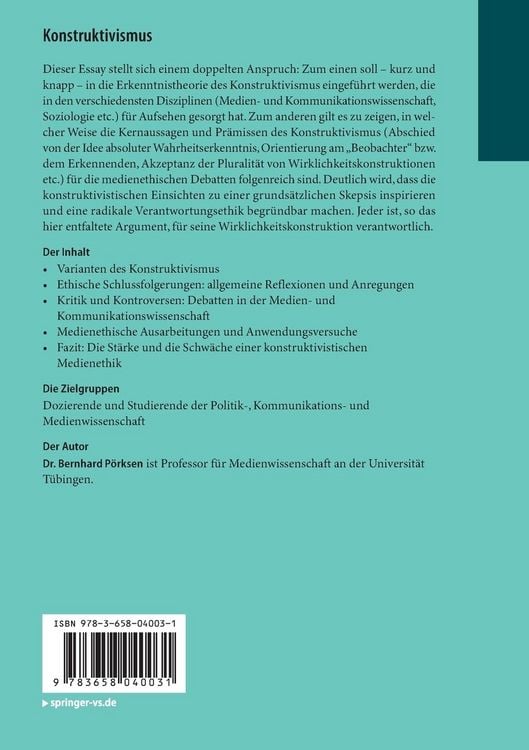 Produktbild: Konstruktivismus