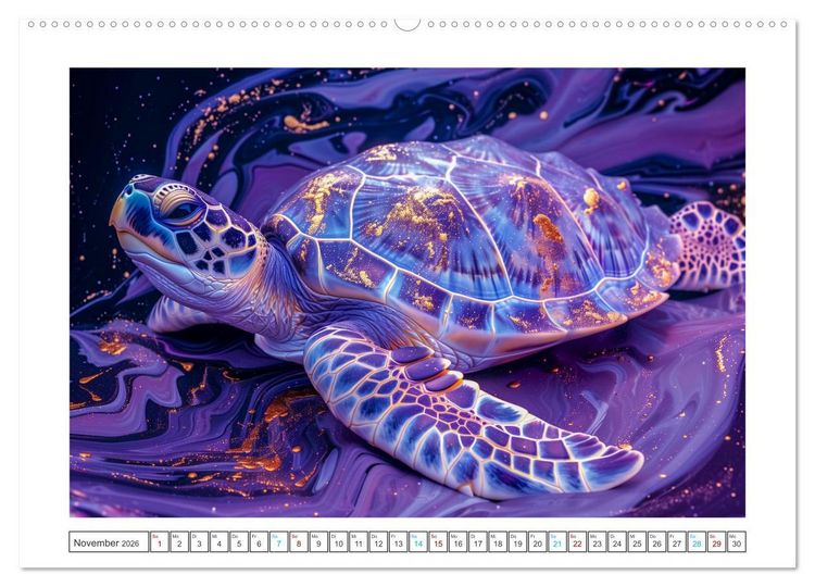 Produktbild: Mamorkunst (Wandkalender 2026 DIN A2 quer), CALVENDO Monatskalender