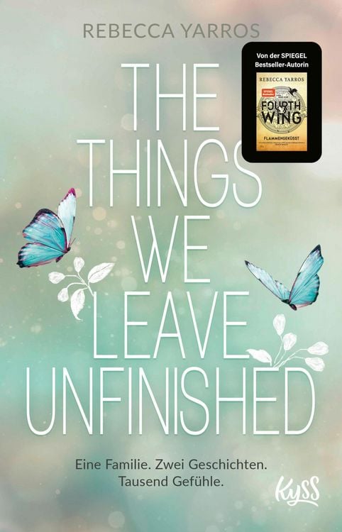 Produktbild: The Things we leave unfinished