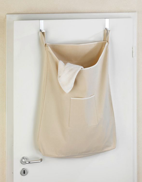 Produktbild: &Uuml;ber-T&uuml;r W&auml;schesammler Mod. Canguro Beige, 65 l