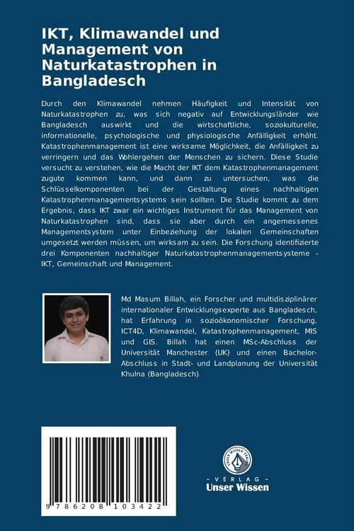 Produktbild: IKT, Klimawandel und Management von Naturkatastrophen in Bangladesch