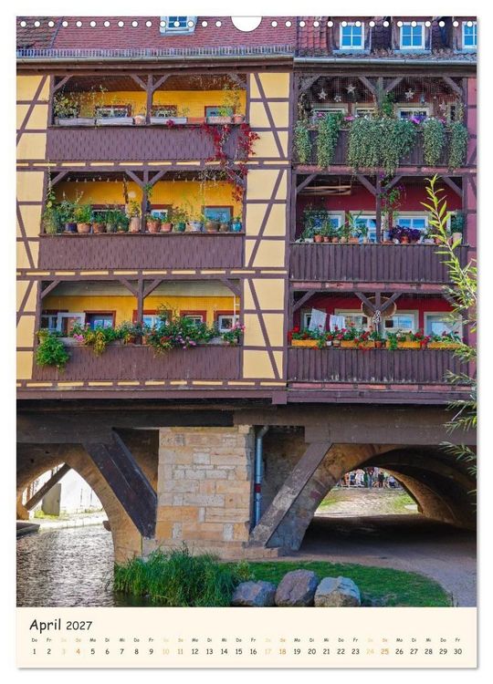 Produktbild: Erfurt von seiner sch&ouml;nsten Seite (Wandkalender 2027 DIN A3 hoch), CALVENDO Monatskalender