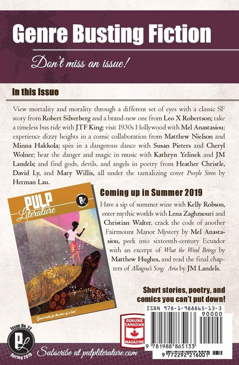 Produktbild: Pulp Literature Spring 2019