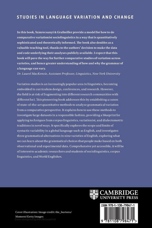 Produktbild: Comparative Variation Analysis