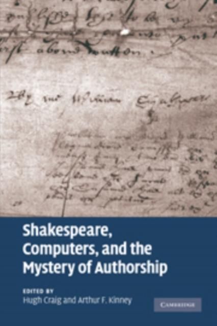 Produktbild: Shakespeare, Computers, and the Mystery of Authorship