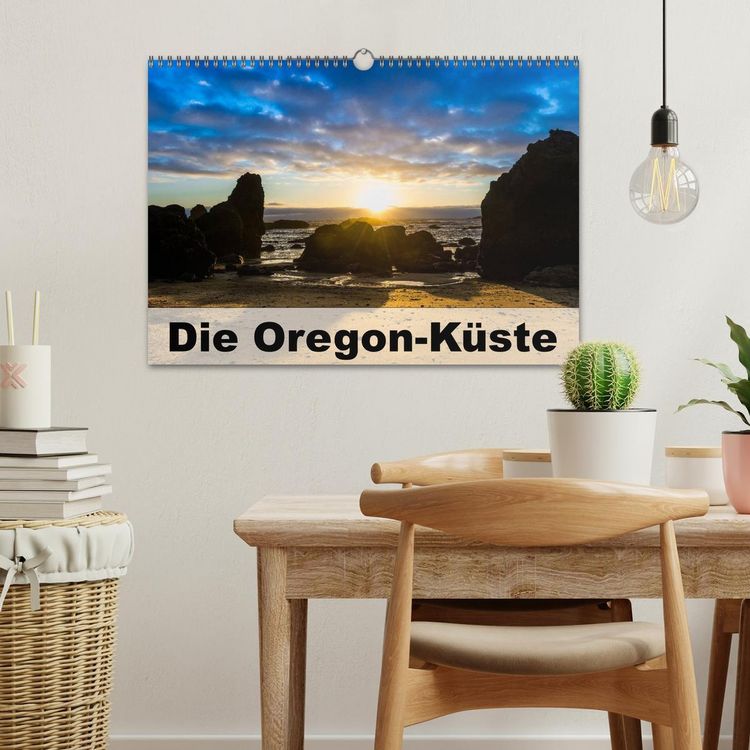 Produktbild: Die Oregon-K&uuml;ste (Wandkalender 2026 DIN A3 quer), CALVENDO Monatskalender