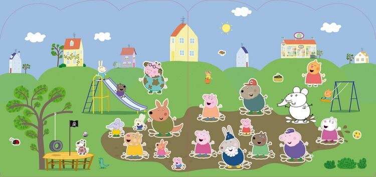 Produktbild: Peppa Pig- Stickern Malen Gestalten