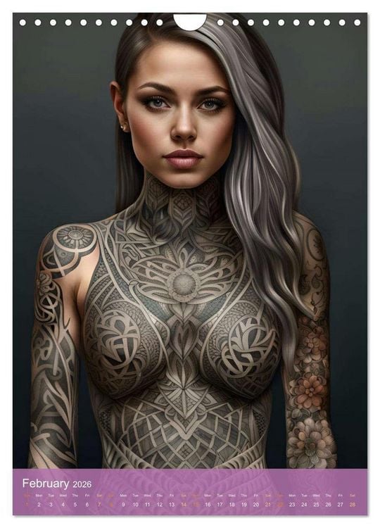 Produktbild: Inked Visions (Wall Calendar 2026 DIN A4 portrait), CALVENDO 12 Month Wall Calendar