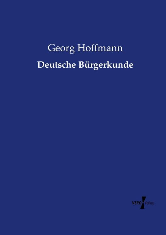 Produktbild: Deutsche B&uuml;rgerkunde