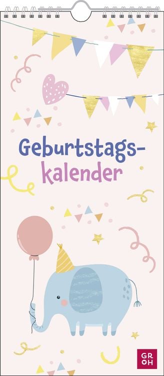 Bild vom Artikel Immerwährender Geburtstagskalender Tiere vom Autor Groh Verlag