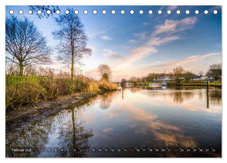Produktbild: Wilhelmshaven - Impressionen aus der Hafenstadt (Tischkalender 2026 DIN A5 quer), CALVENDO Monatskalender