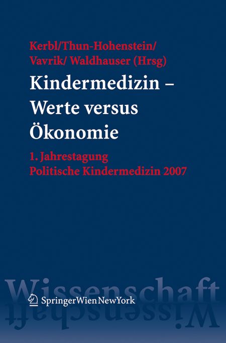Produktbild: Kindermedizin - Werte versus &Ouml;konomie