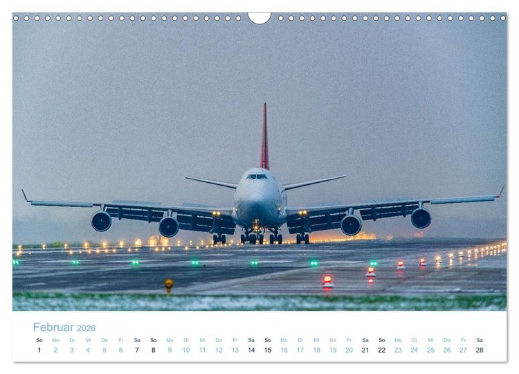 Produktbild: BOEING 747 - K&ouml;nigin der L&uuml;fte (Wandkalender 2026 DIN A3 quer), CALVENDO Monatskalender