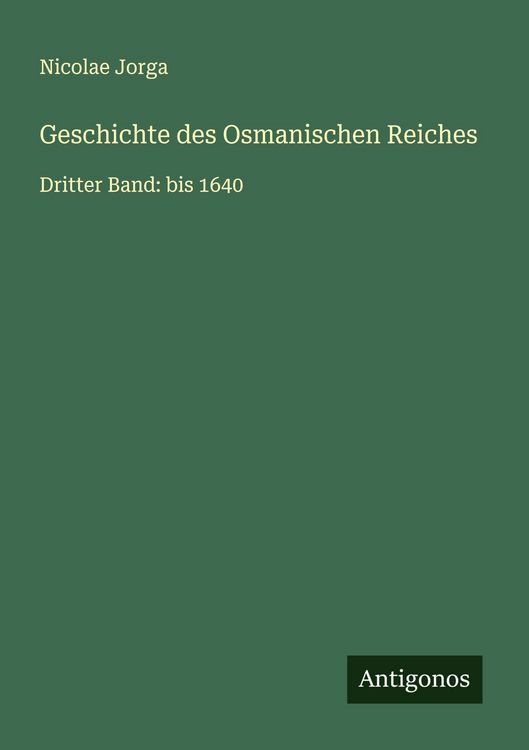 Produktbild: Geschichte des Osmanischen Reiches