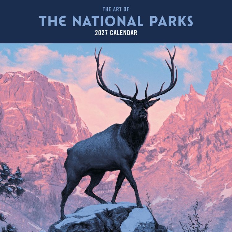 Produktbild: 2027 the Art of the National Parks Wall Calendar