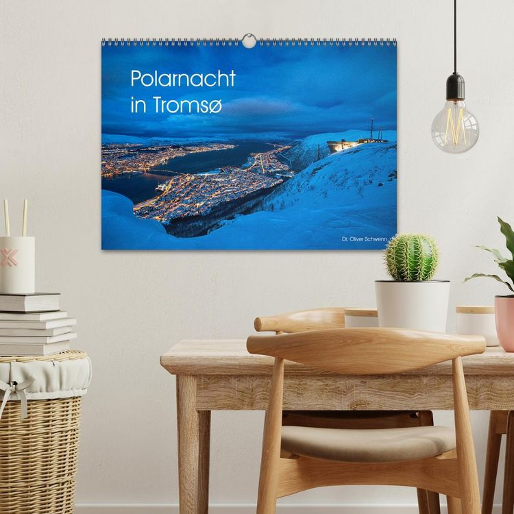 Produktbild: Polarnacht in Troms&oslash; (Wandkalender 2026 DIN A3 quer), CALVENDO Monatskalender