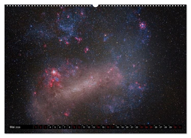 Produktbild: Deepsky XVII (Wandkalender 2026 DIN A2 quer), CALVENDO Monatskalender