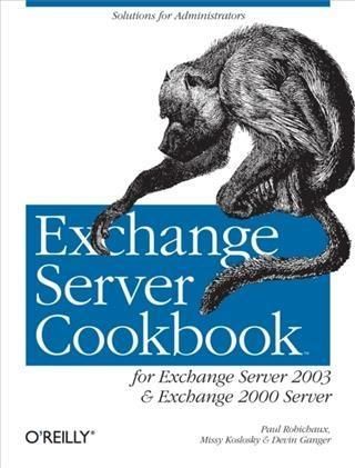 Produktbild: Exchange Server Cookbook