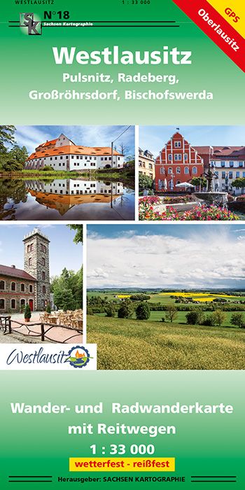 Produktbild: Westlausitz 1:33 000