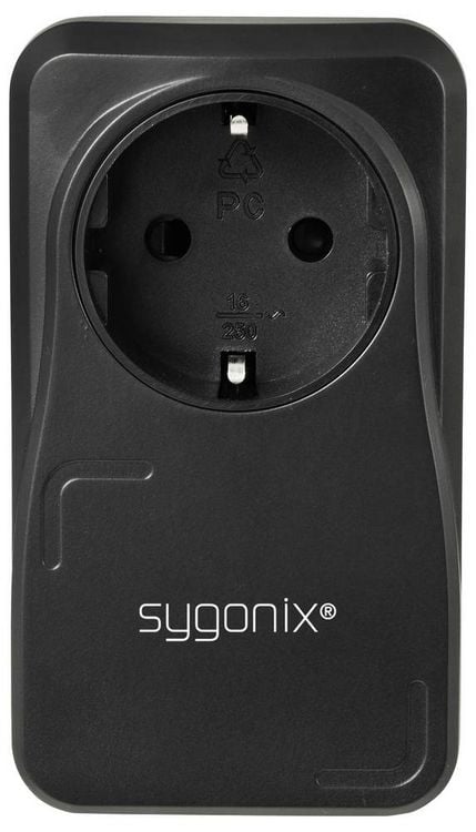 Produktbild: Sygonix SY-6801156 Einschaltstrombegrenzer SX16 Schwarz IP20