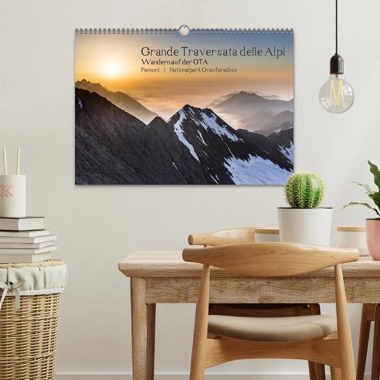 Produktbild: Grande Traversata delle Alpi - Wandern auf der GTA (Wandkalender 2026 DIN A3 quer), CALVENDO Monatskalender