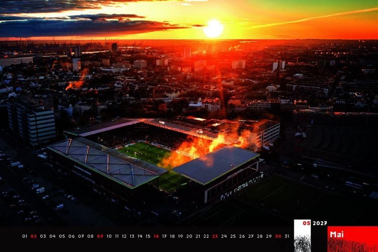 Produktbild: Der FC St. Pauli Kalender 2027